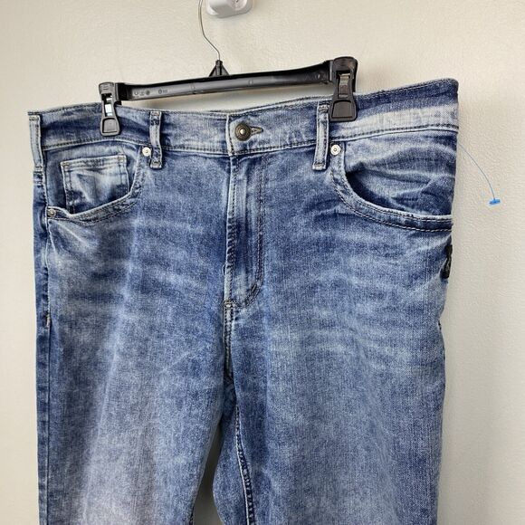 Silver Jeans Men's 36x30 Stonewash‎ Grayson Embroidered - Picture 2 of 11